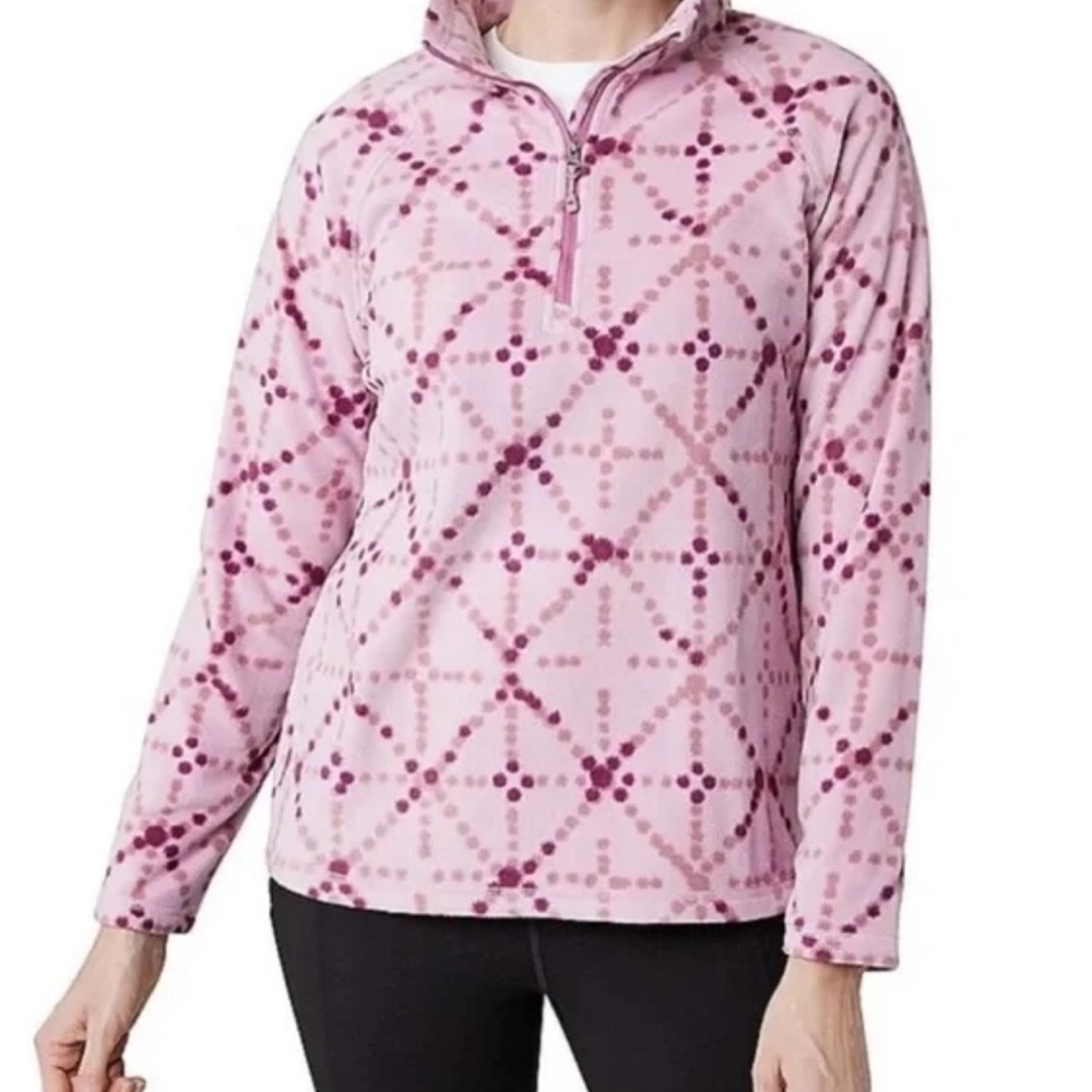 Eddie Bauer Women's Pink Patterned Jacket